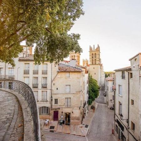 Appartement Charmant Studio Beaux Arts Avec Clim Et Terrasse à Montpellier Extérieur photo